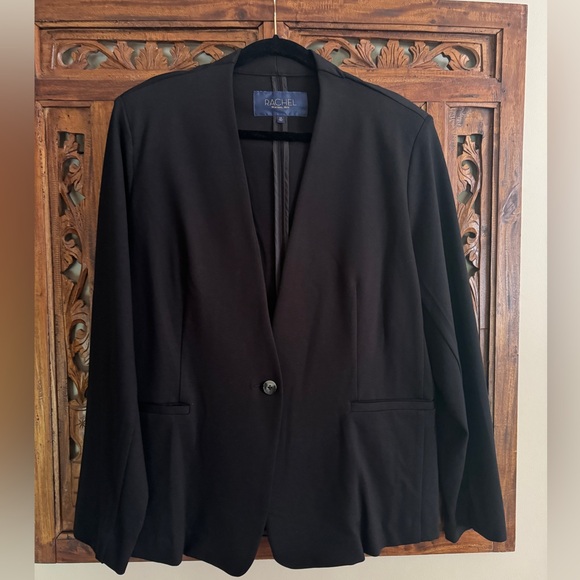 RACHEL Rachel Roy collarless blazer - Picture 1 of 4